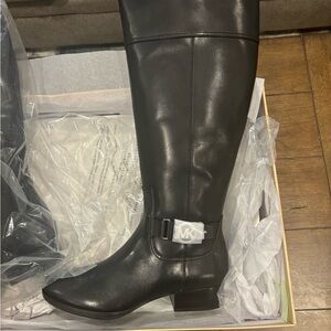 Michael Kors Black Over the Knee Boots